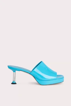 Cala Aqua Patent Leather
