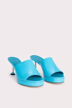 Cala Aqua Patent Leather