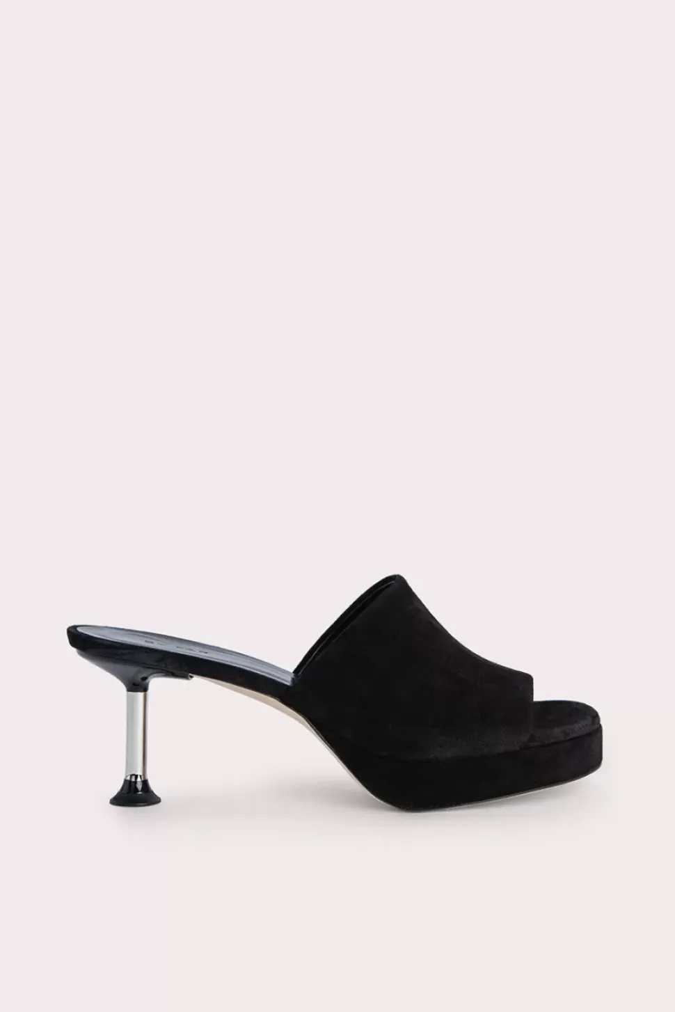 Cala Black Suede Leather