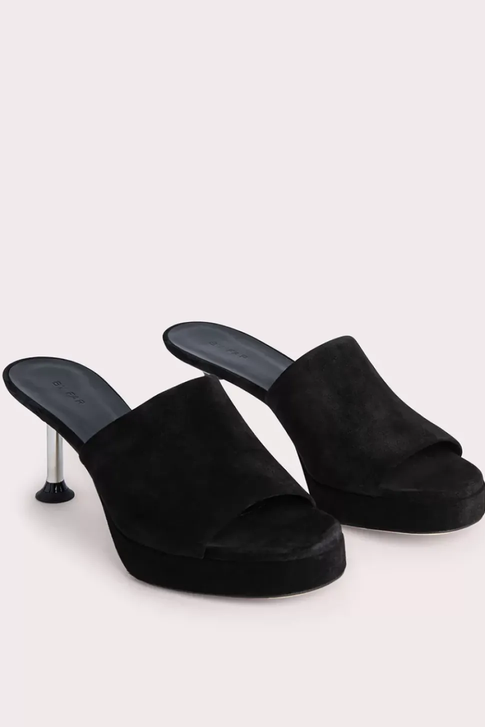 Cala Black Suede Leather