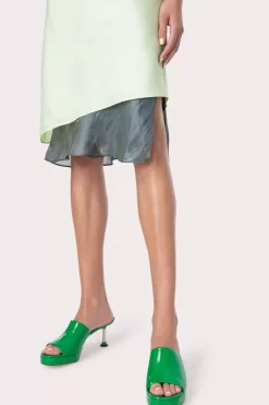 Cala Green Patent Leather