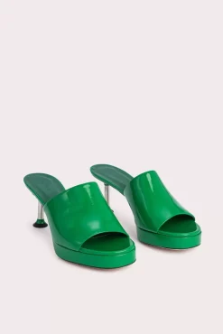 Cala Green Patent Leather