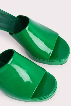 Cala Green Patent Leather