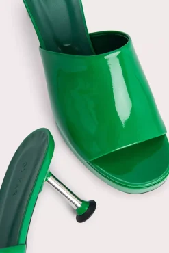Cala Green Patent Leather