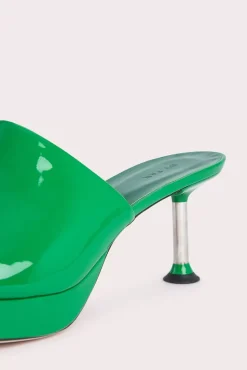 Cala Green Patent Leather