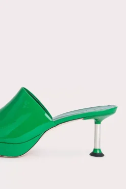 Cala Green Patent Leather