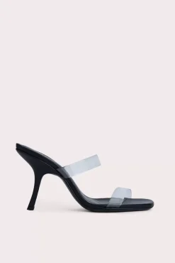 Clara Black Gloss Leather