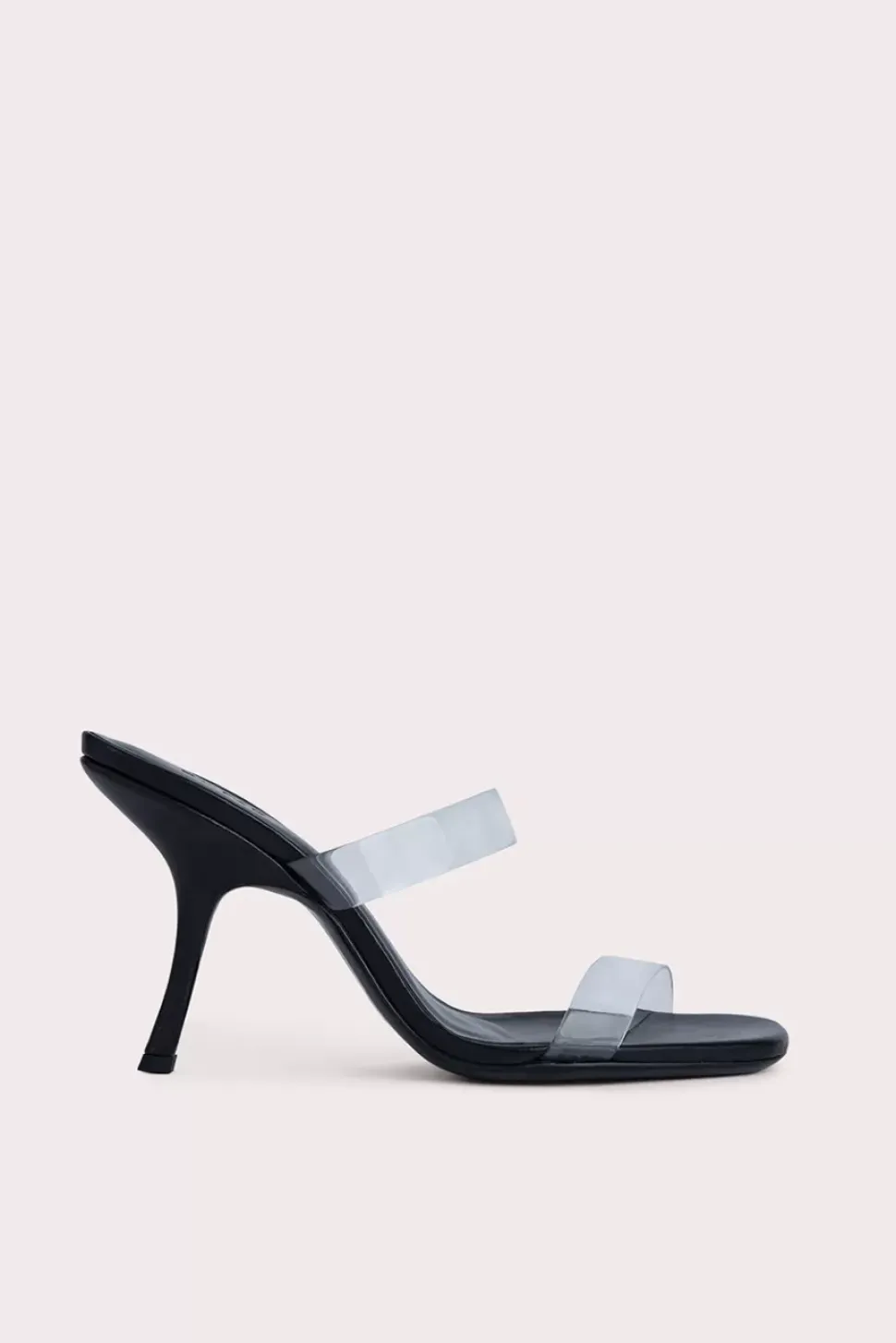 Clara Black Gloss Leather
