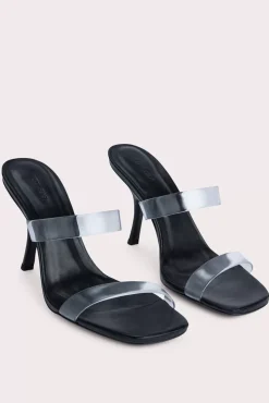 Clara Black Gloss Leather