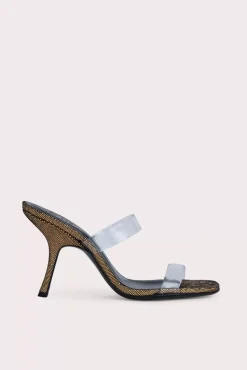 Clara Disco Bronze Hologram Leather