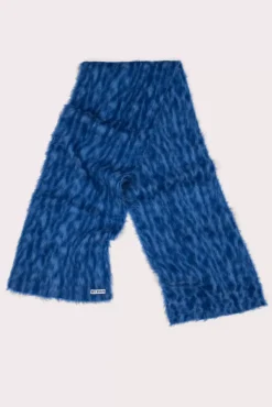 Clifford Scarf Cerulean Blue Alpaca