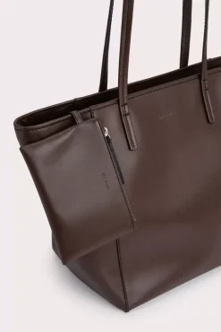 Club Tote Bear Box Calf Leather