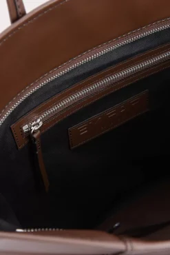 Club Tote Bear Box Calf Leather