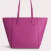 Club Tote Fuchsia Box Calf Leather
