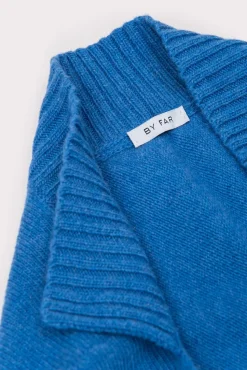 Collar Scarf Deep Blue Wool