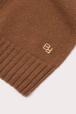 Collar Scarf Mocha Wool