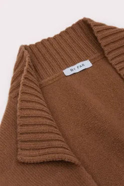 Collar Scarf Mocha Wool