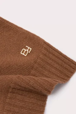 Collar Scarf Mocha Wool
