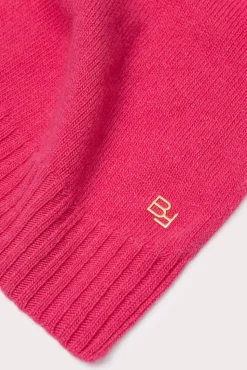 Collar Scarf Rose Wool