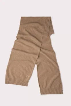 Collar Scarf Walnut Wool