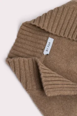 Collar Scarf Walnut Wool