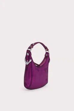 Cosmo Fuchsia Disco Dot Leather