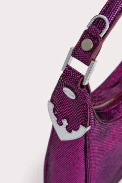 Cosmo Fuchsia Disco Dot Leather