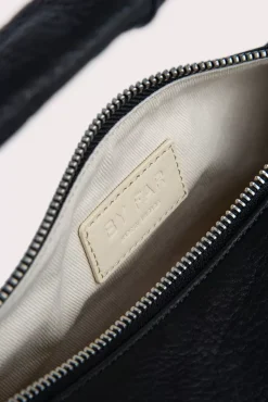 Cush Black Flat Grain Leather