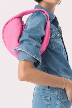 Cush Hot Pink Flat Grain Leather
