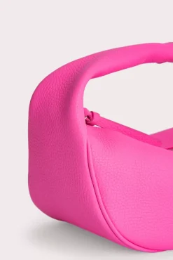 Cush Hot Pink Flat Grain Leather
