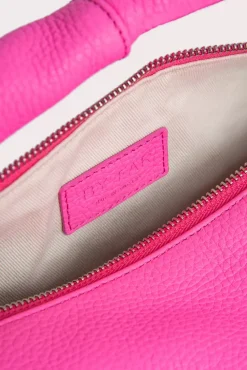Cush Hot Pink Flat Grain Leather