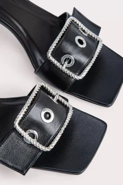 Davina Black Nappa Leather