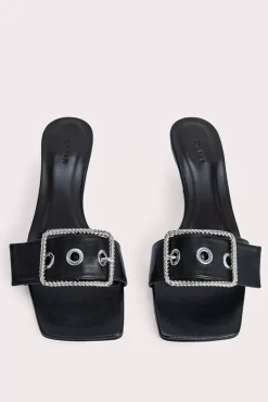 Davina Black Nappa Leather