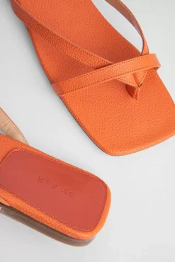 Deni Orange Leather