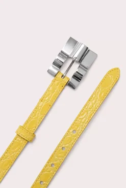 Domino Duckling Circular Croco Leather