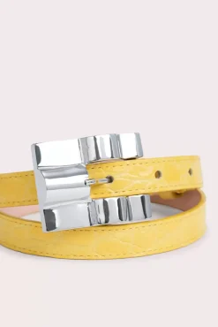 Domino Duckling Circular Croco Leather