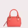 Dora Coral Flat Grain Leather