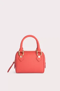 Dora Coral Flat Grain Leather