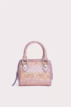Dora Disco Violet Hologram Leather