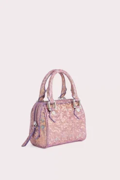 Dora Disco Violet Hologram Leather