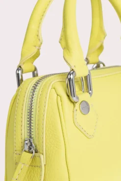 Dora Sulphur Flat Grain Leather