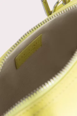 Dora Sulphur Flat Grain Leather