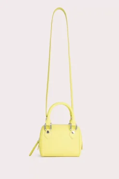 Dora Sulphur Flat Grain Leather