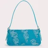 Dulce Azur Suede And Crystals