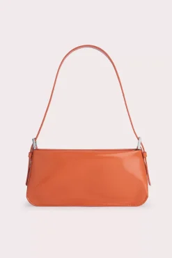 Dulce Burnt Orange Semi Patent Leather