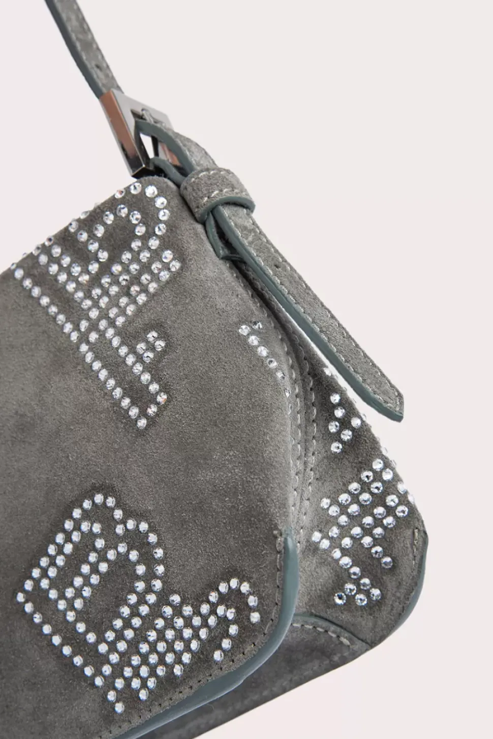 Dulce Cement Suede And Crystals