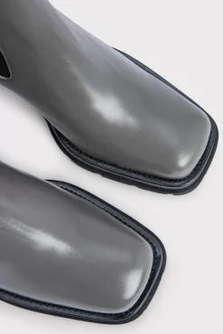 Elijah Cement Nappa Leather
