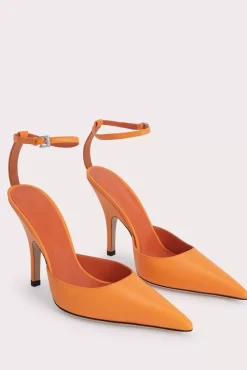 Eliza Orange Nappa Leather