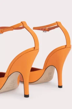 Eliza Orange Nappa Leather