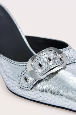 Evelyn Silver Flagstone Leather
